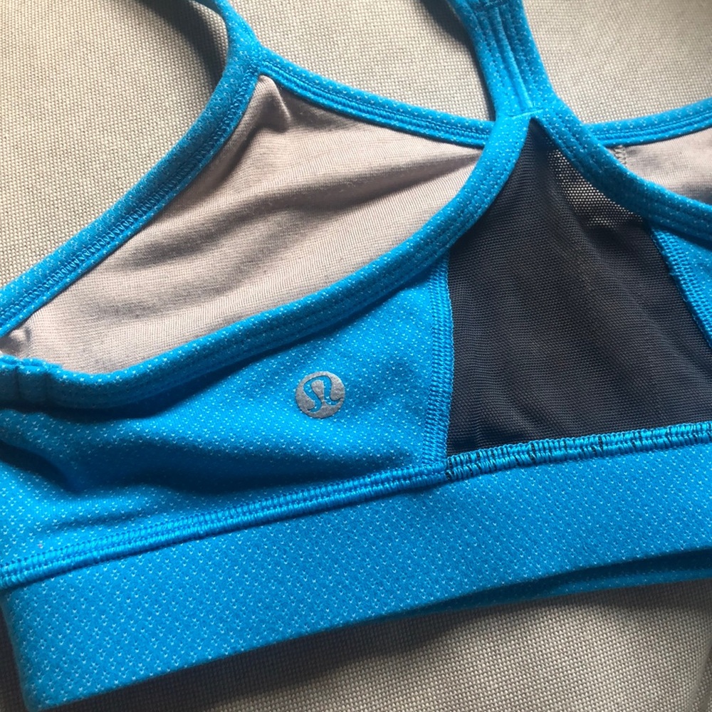 Blue Lululemon Sports Bra Never Been Worn